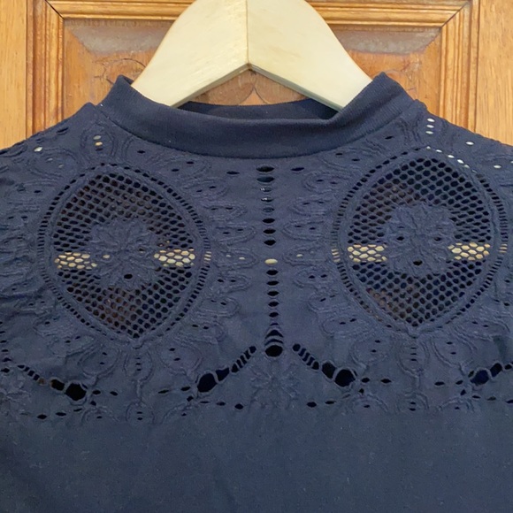 F21 plus size body suit stretch black long sleeve - Picture 3 of 9